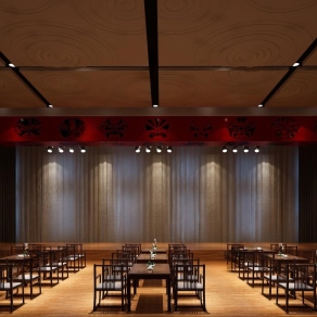 新中式剧场3D模型下载